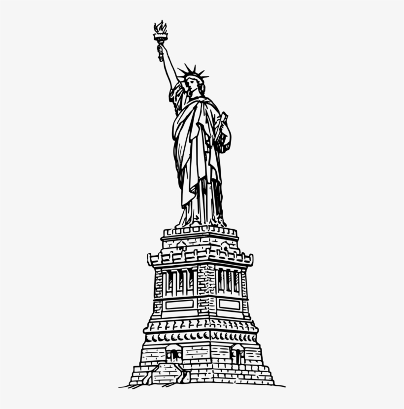 Statue Of Liberty Coloring Book Ellis Island - Statue Of Liberty