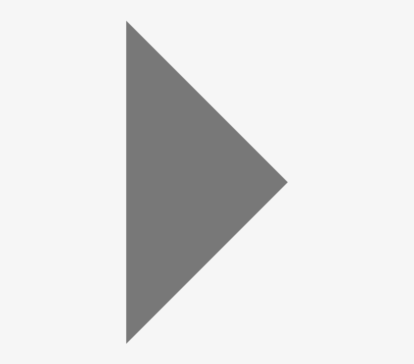 Mediawiki Vector Skin Right Arrow - Play Icon Grey Png, transparent png download