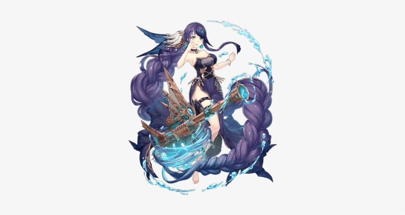Little Mermaid/gunner - Mermaid Paladin, transparent png download