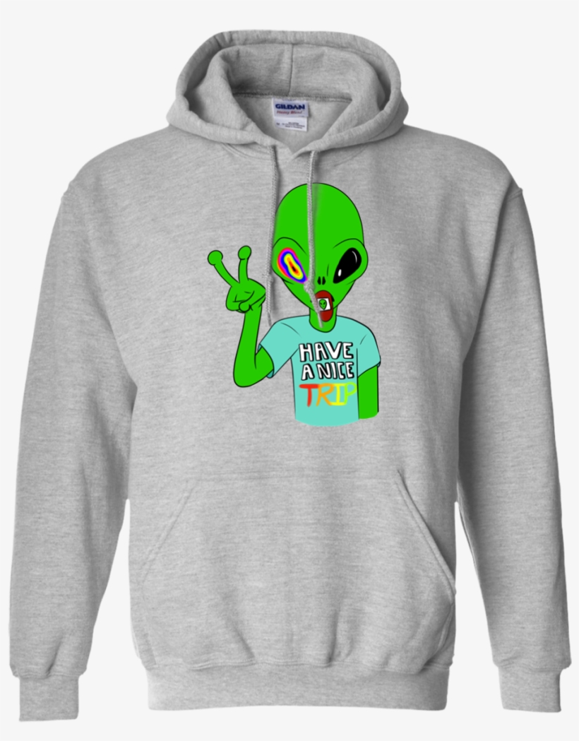 Acid Alien Hoodie - Infinity Cat T- Shirt, transparent png download