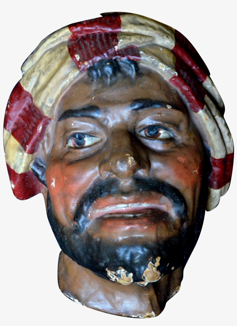 Paper Mache Mask Or Wall Decoration Of Aturkish Sailor - Mask, transparent png download