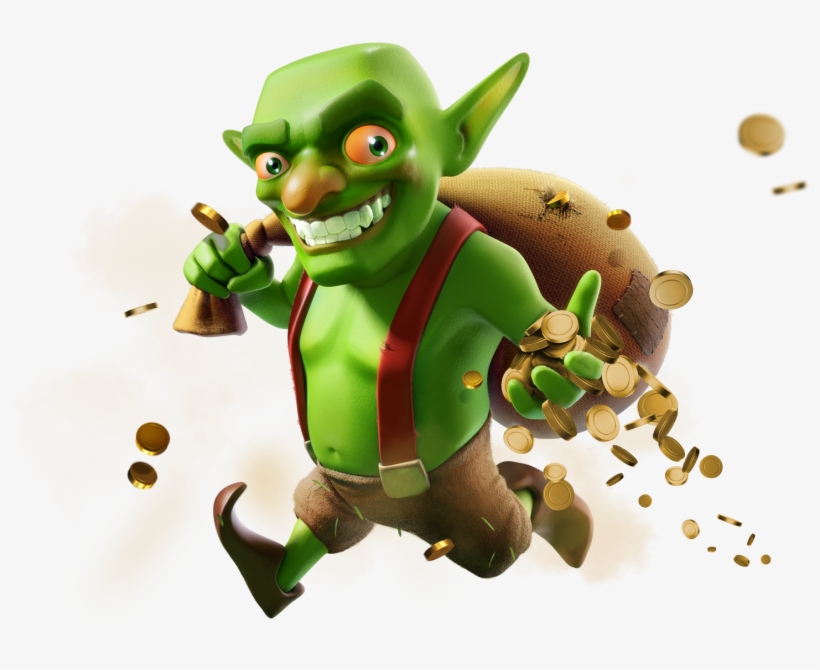 Clash Of Clans Clipart Goblin - Goblin Coc Png, transparent png download