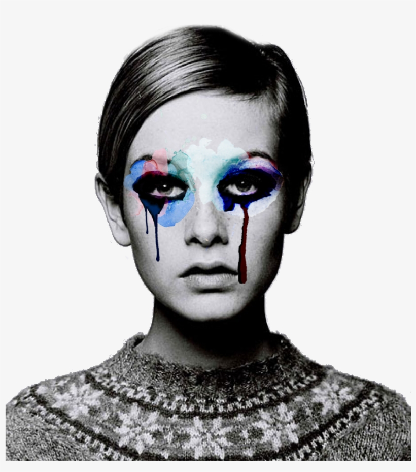 #twiggy By Marion Bolognesi - Twiggy Model, transparent png download