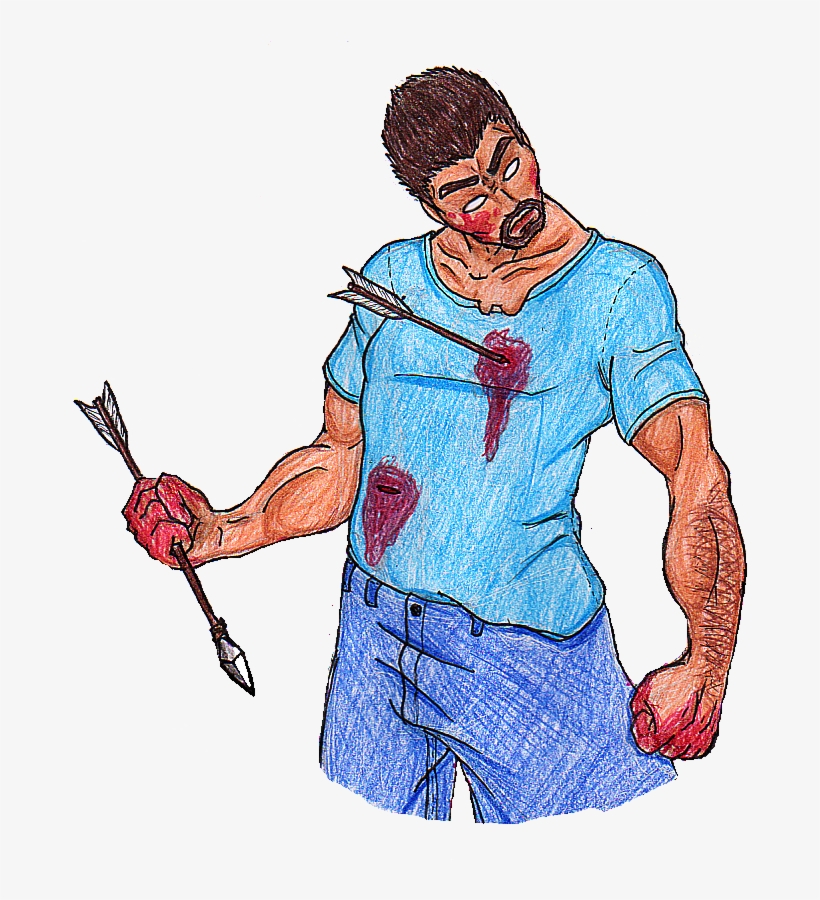 Herobrine By Silentaugust On Deviantart - Fat Herobrine, transparent png download