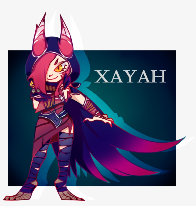 Xayah By Peachpitt - Deviantart, transparent png download