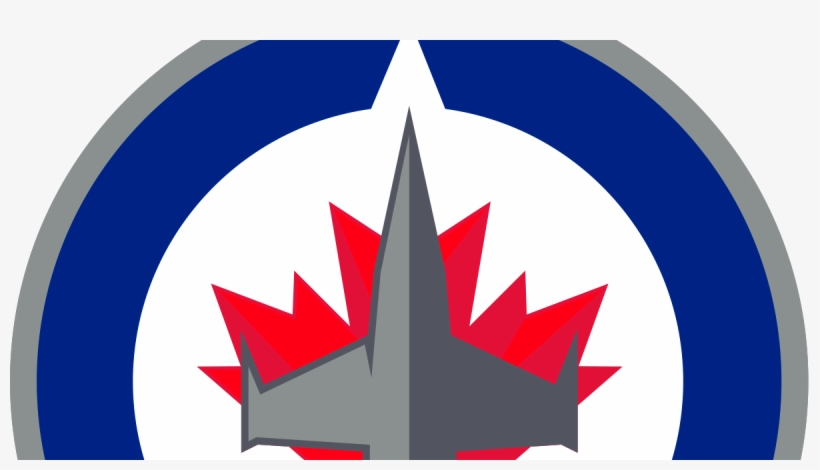 In Canada, Red Leafs Are Better Than Blue Leafs/goodbye - Winnipeg Jets Logo Png, transparent png download
