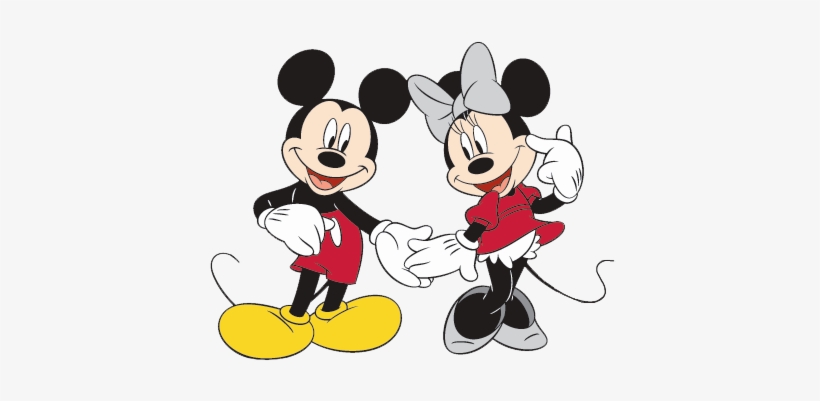 6,180 Cat And Mouse Stock Vector Illustration And Royalty - Mickey And Minnie Mouse, transparent png download