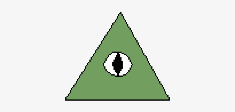 Triangulo Illuminati Png - Triangle, transparent png download