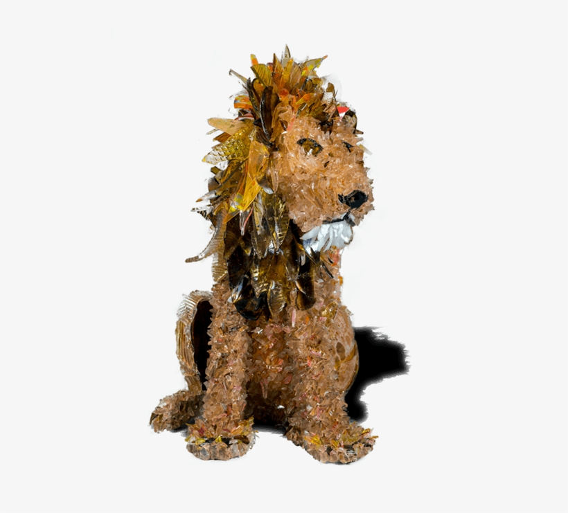 Spotlight Effect Tau Lion Broken Glass Sculpture - Tree, transparent png download