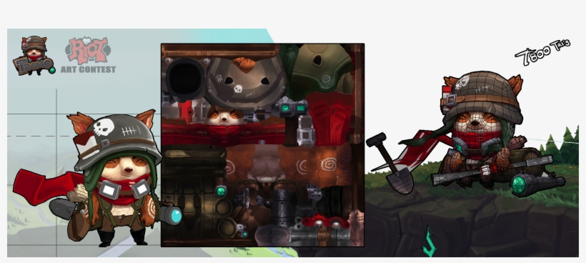 Teemo Pres Construct - Riot Games, transparent png download