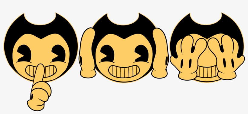 Banner Royalty Free Library See No Evil Clipart - Bendy And The Ink Machine Evil Bendy Costume, transparent png download