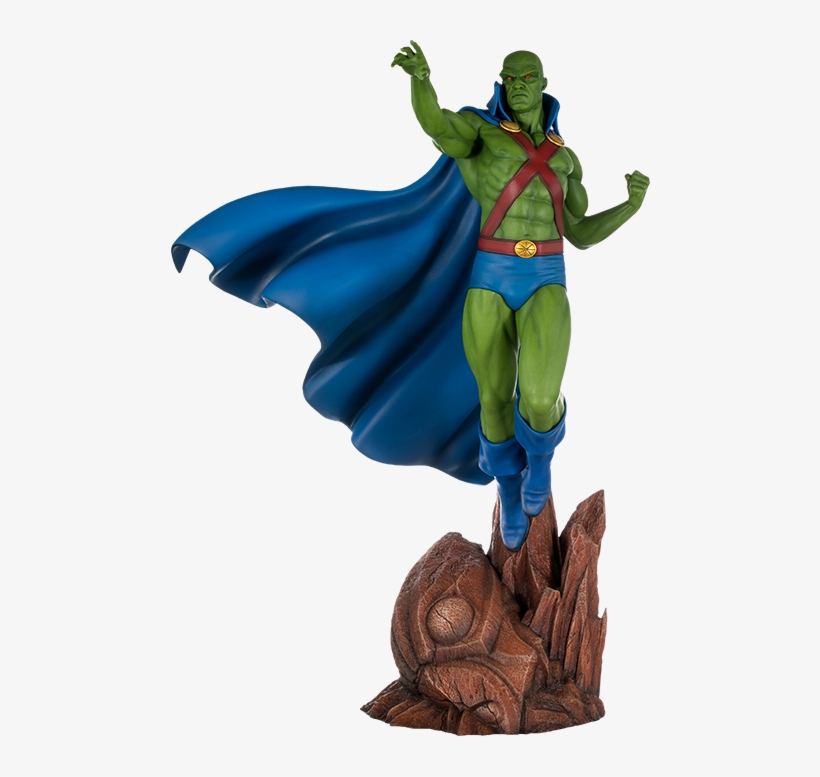 Dc Comics Maquette Super Powers Martian Manhunter - Martian Manhunter Statue, transparent png download