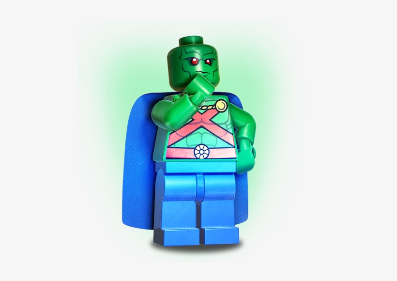 Martian Manhunter - Lego Martian Manhunter Png, transparent png download