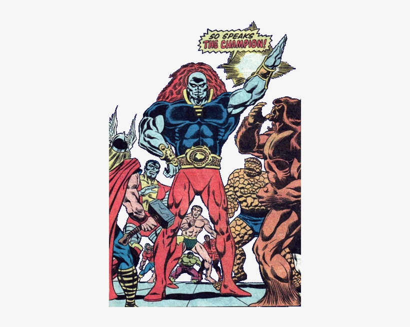 Champion Vs Martian Manhunter - Champion Of The Universe, transparent png download