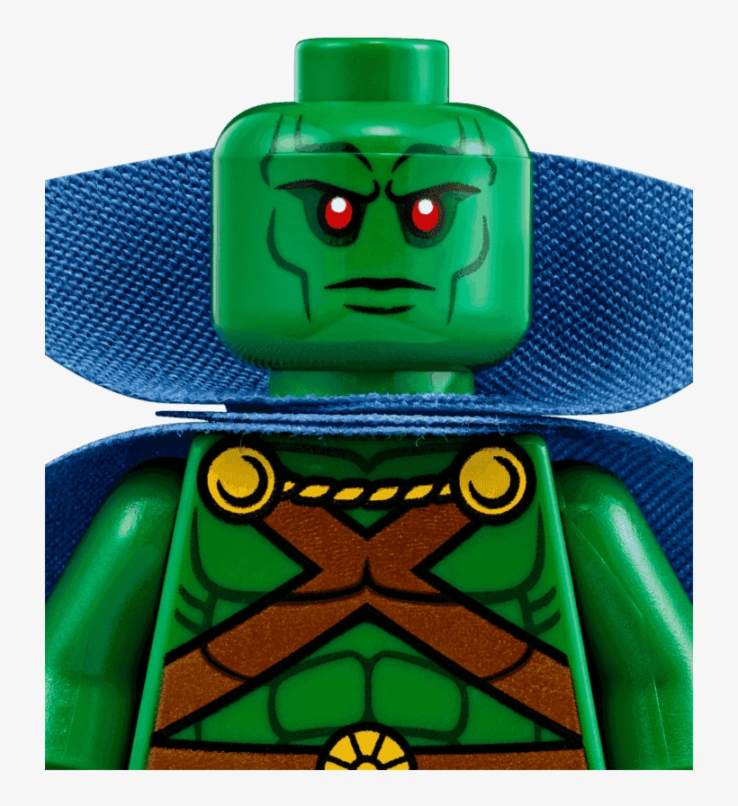 Dc Comics Super Heroes Lego - Lego Martian Manhunter Minifigure, transparent png download