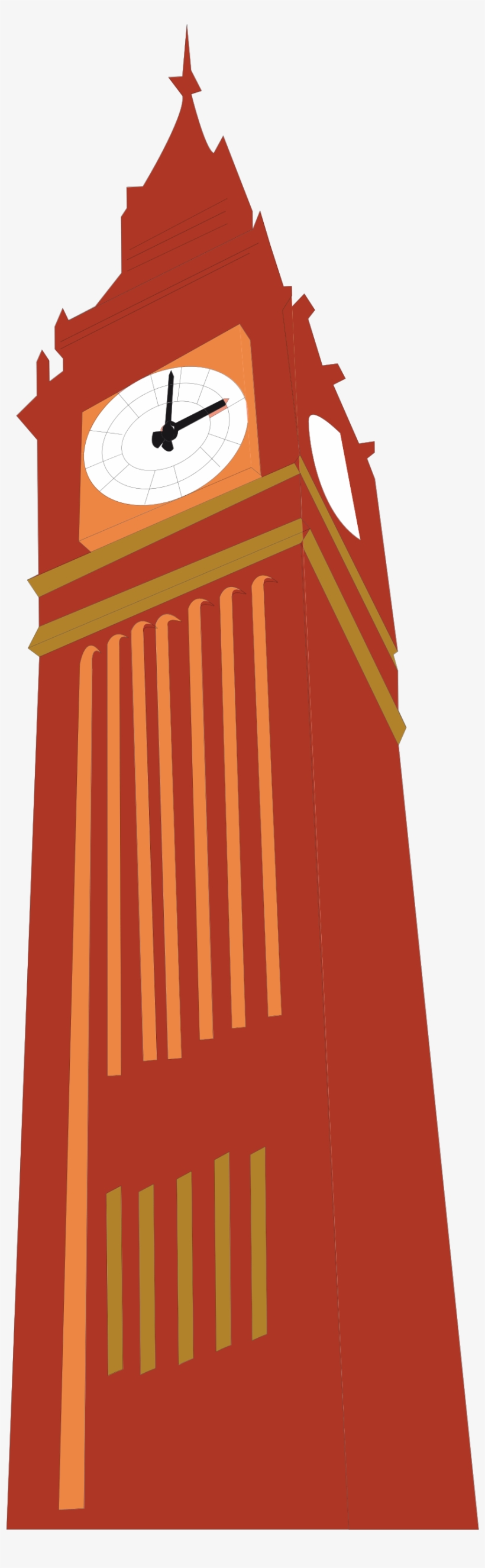 Open - Big Ben Vector Png, transparent png download