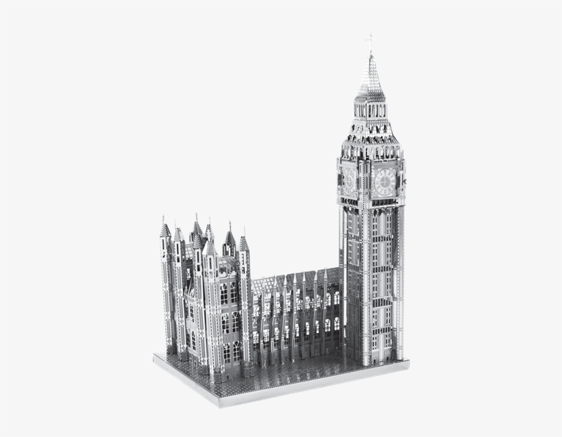 Metal Earth Architecture - Big Ben 3d Metal Model, transparent png download