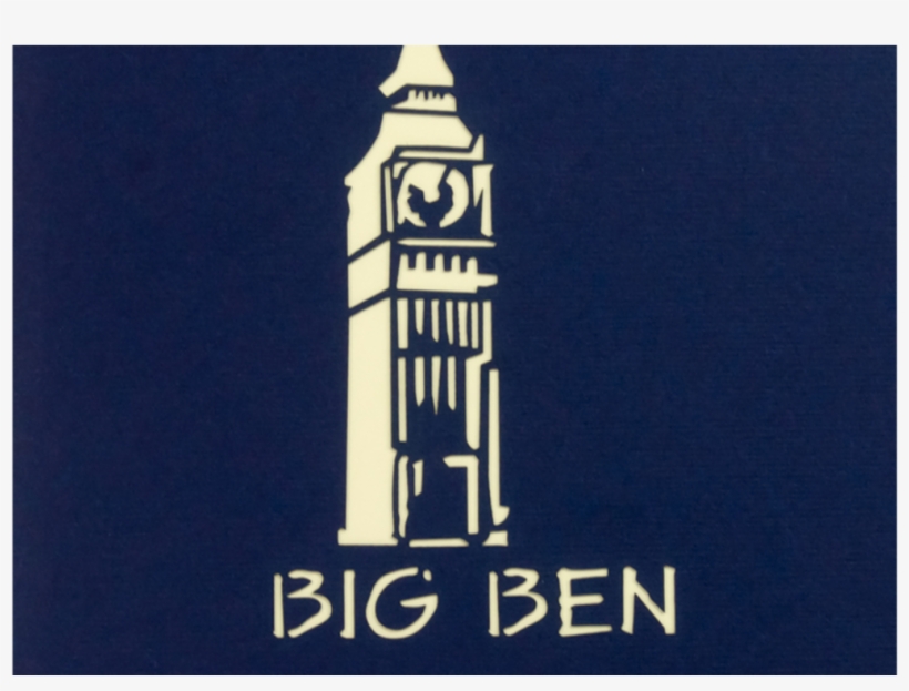 Big Ben Popz - Greeting Card, transparent png download