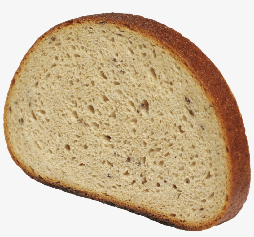 Free Png Slice Of Bread Png Images Transparent - Whole Wheat Bread Png, transparent png download