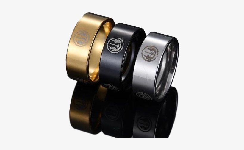 Jedi Order Stainless Steel Ring - Ring, transparent png download