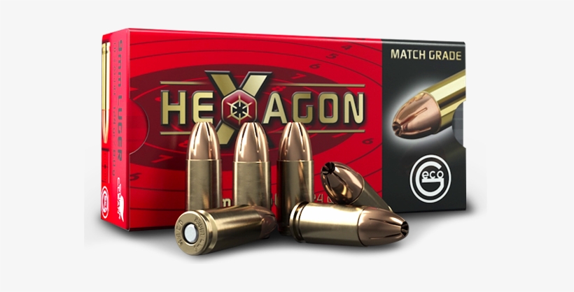 9mm Luger Ammunition By Geco 9mm Bullet Geco - Munition, transparent png download