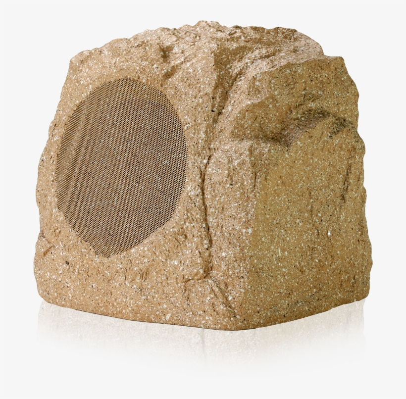 All Weather Outdoor Landscape Loudspeaker With Short - Atlas Sound Rockfa62t-br [restock Item] Rock Speaker, transparent png download