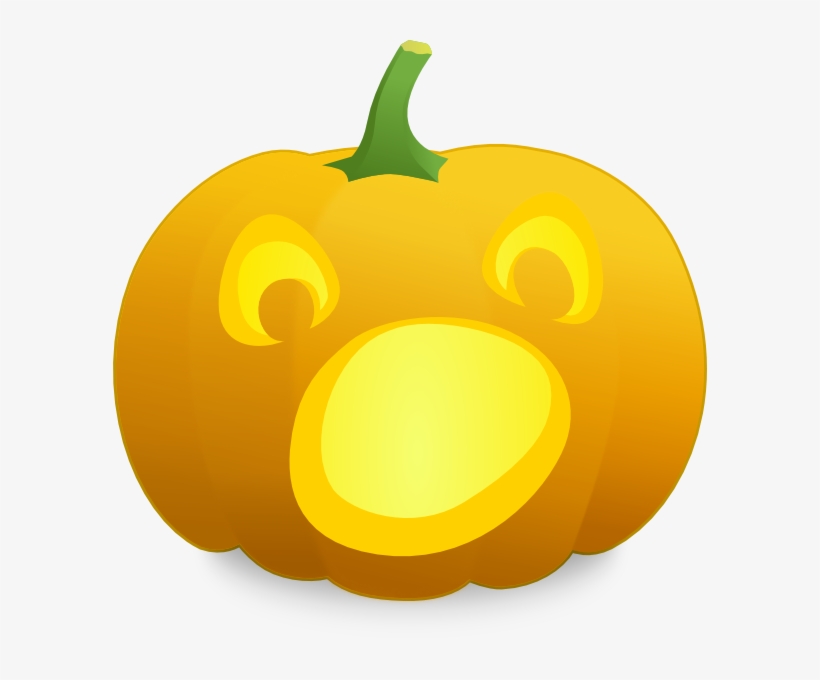 Scared Pumpkin, transparent png download