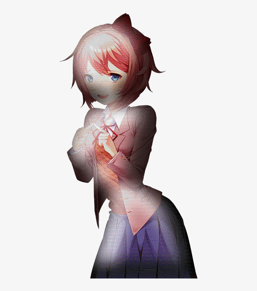 Edited Mediasayori But She Is Being Run From A Old - Illustration, transparent png download
