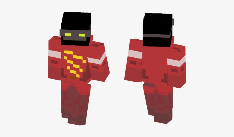 August Heart [the Flash 2016] - Minecraft Detroit Become Human Skin, transparent png download