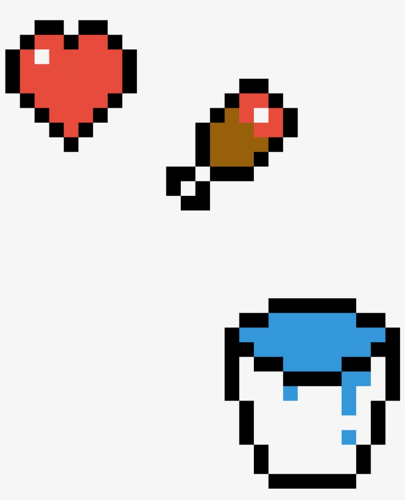 Minecraft Heart PNG Images PNG Cliparts Free Download On SeekPNG