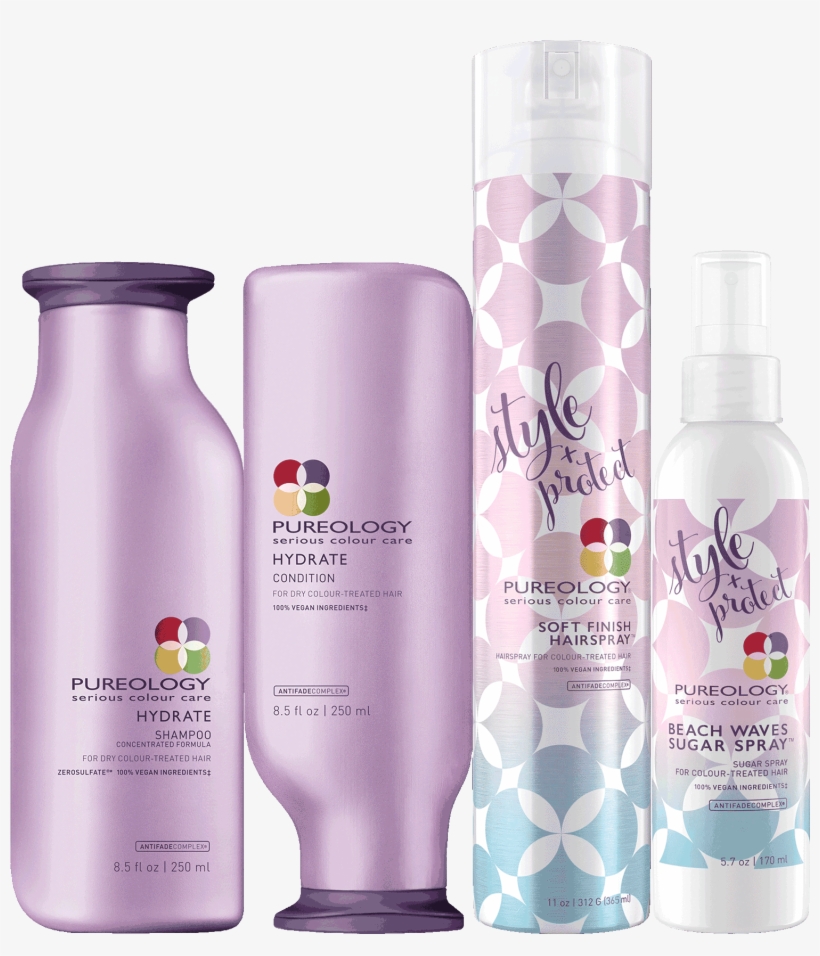 Pureology Beach Waves For Days Styling Product Set - Pureology Shampoo Conditioner, transparent png download
