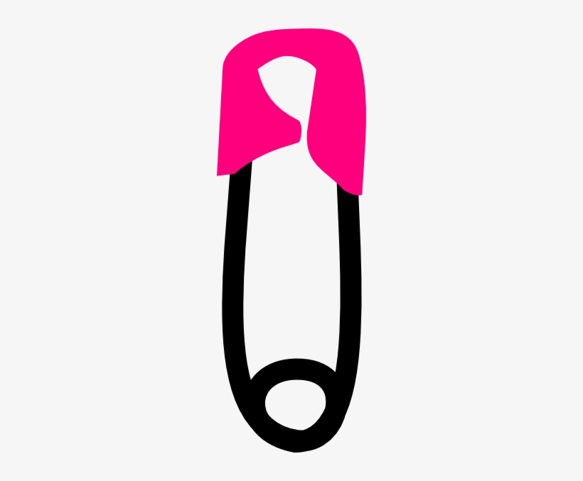 Baby - Pink Diaper Pin Png, transparent png download