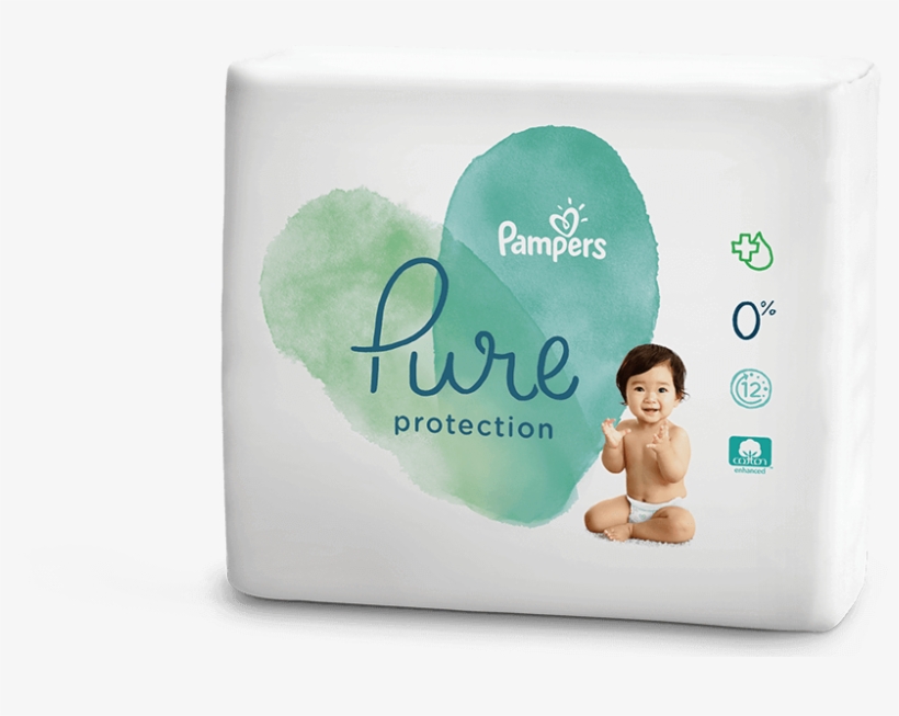 Pampers Pure Protection - Pampers Pure, transparent png download