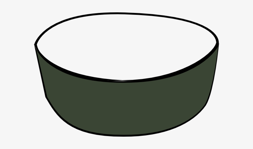 Dog Food Bowl Png - Empty Food Bowl Clipart, transparent png download