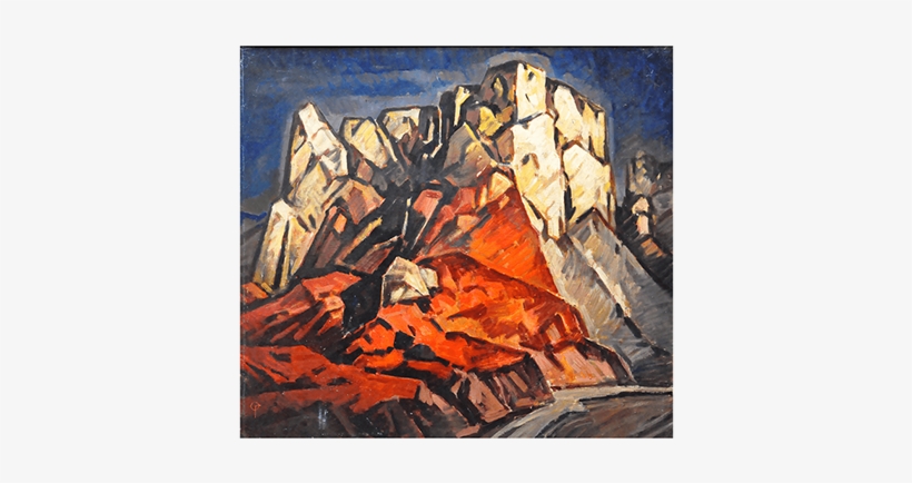 “young Man With Stereo” Oil On Canvas - Modern Art, transparent png download