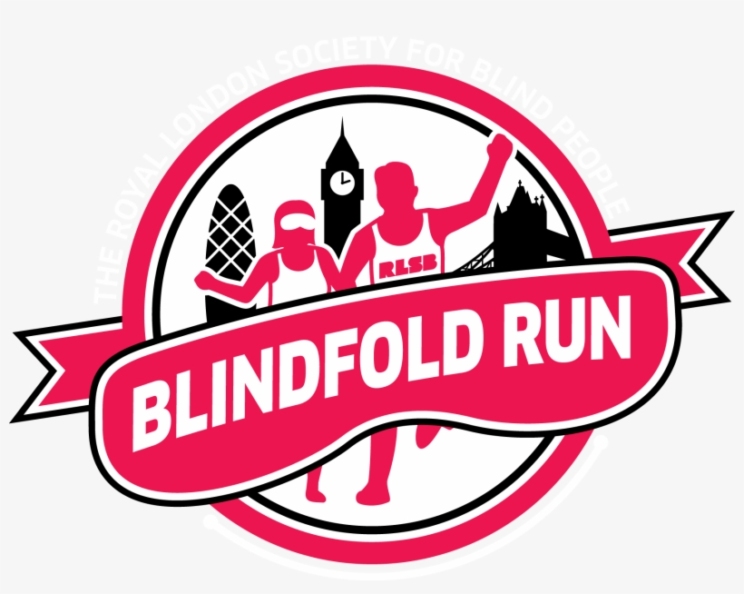 Blindfold Run - Illustration, transparent png download