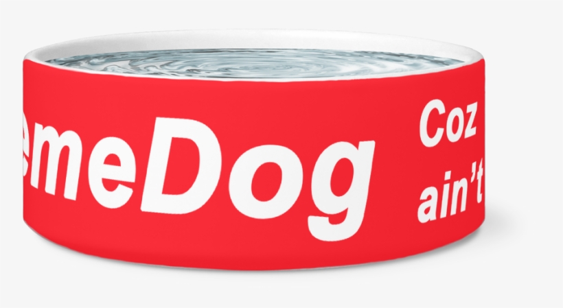 supreme dog bowl