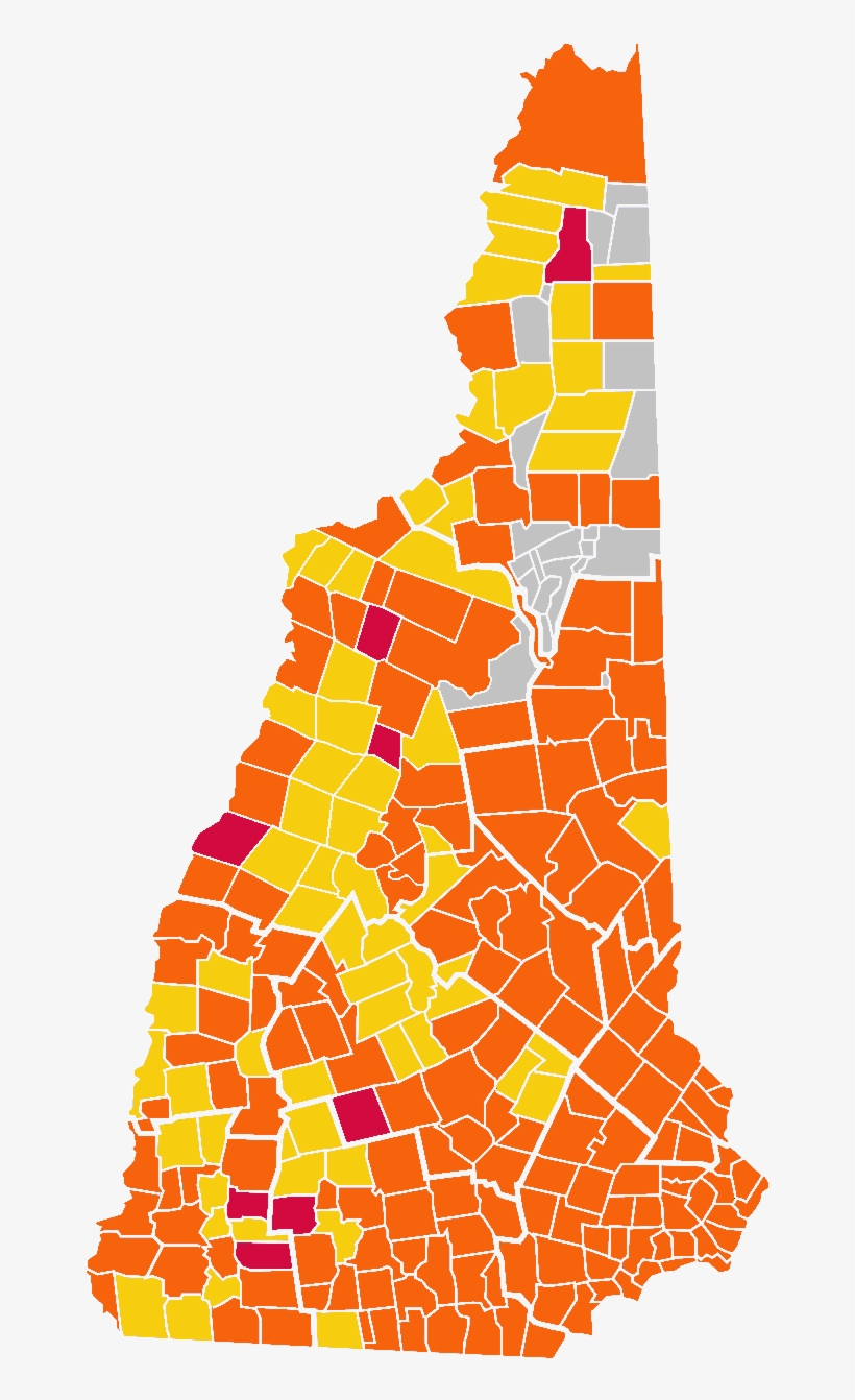 New Hampshire Republican Presidential Primary Election - 2016 New Hampshire Primary Results By County, transparent png download