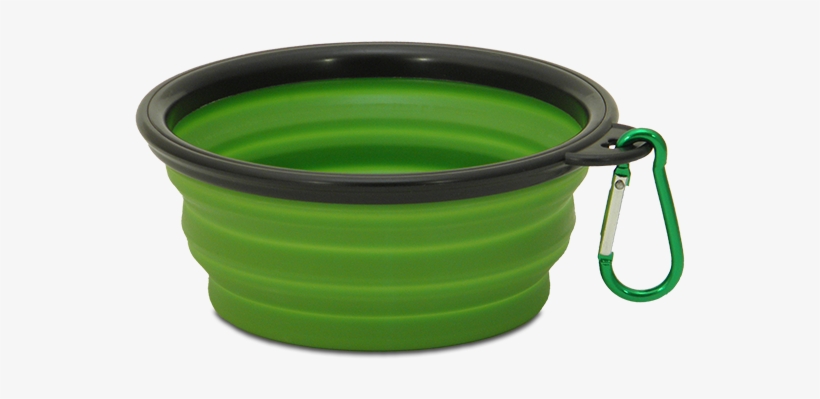 Collapsed Dog Bowl - Pet, transparent png download