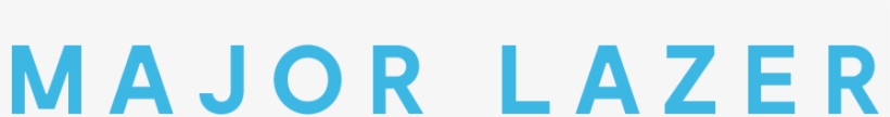 Major Lazer Blue - Major Lazer Logo Blue, transparent png download