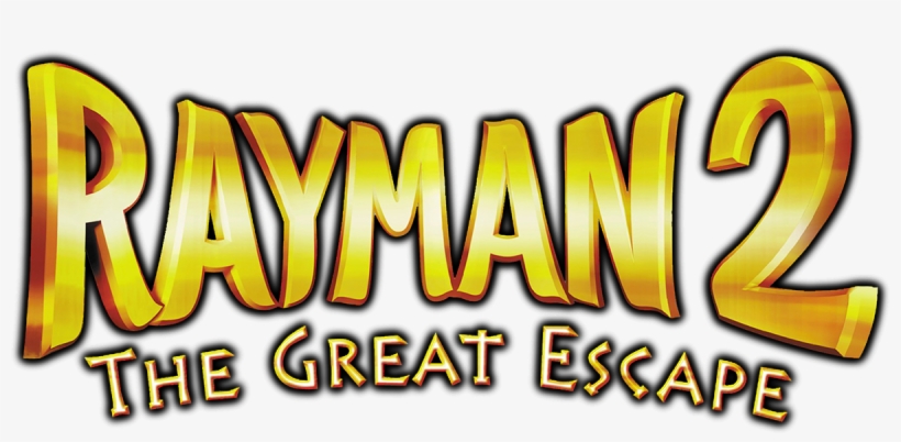 Rayman - Rayman 2 The Great Escape Logo, transparent png download