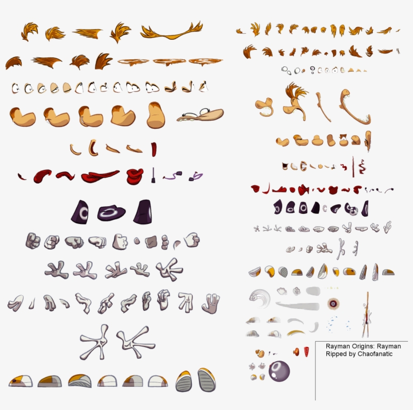 Click For Full Sized Image Rayman - Rayman Legend Game Sprite, transparent png download