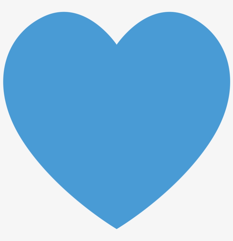 To Hear What You Think - Blue Heart Png, transparent png download