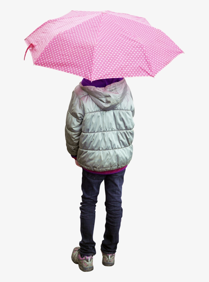 People With Umbrella Png, transparent png download