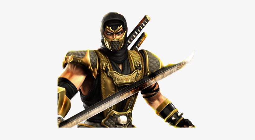 Scorpion Mkd Render - Scorpion Mortal Kombat, transparent png download