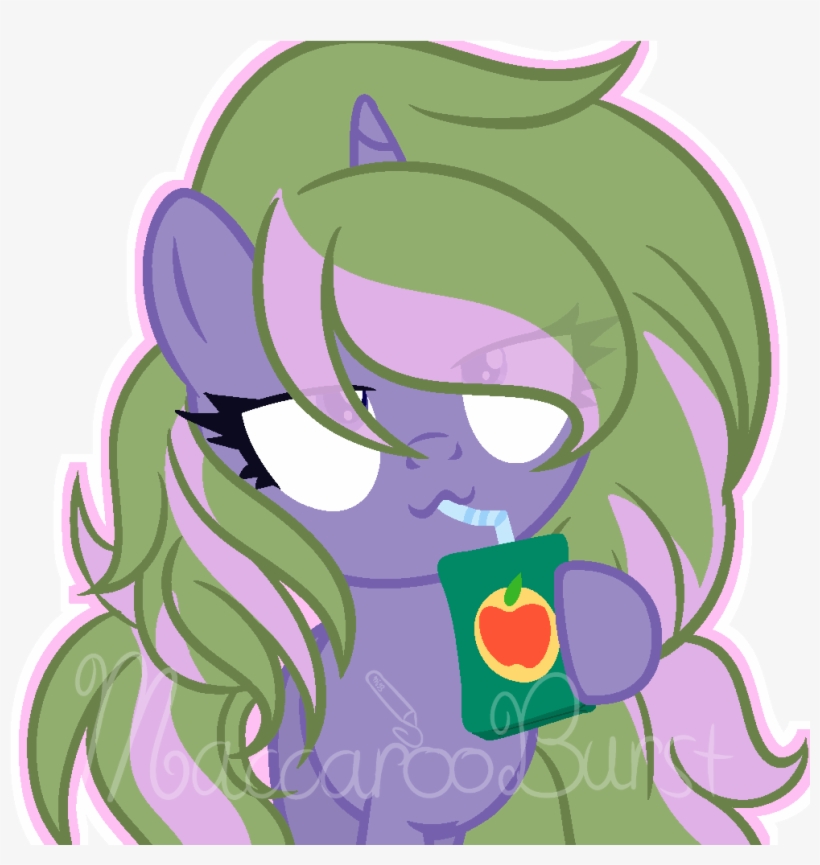 Macaroonburst, Base Used, Female, Juice, Juice Box, - Cartoon, transparent png download