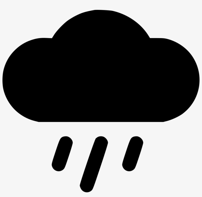 Clouds And Rain Png - Llover Icono Png, transparent png download