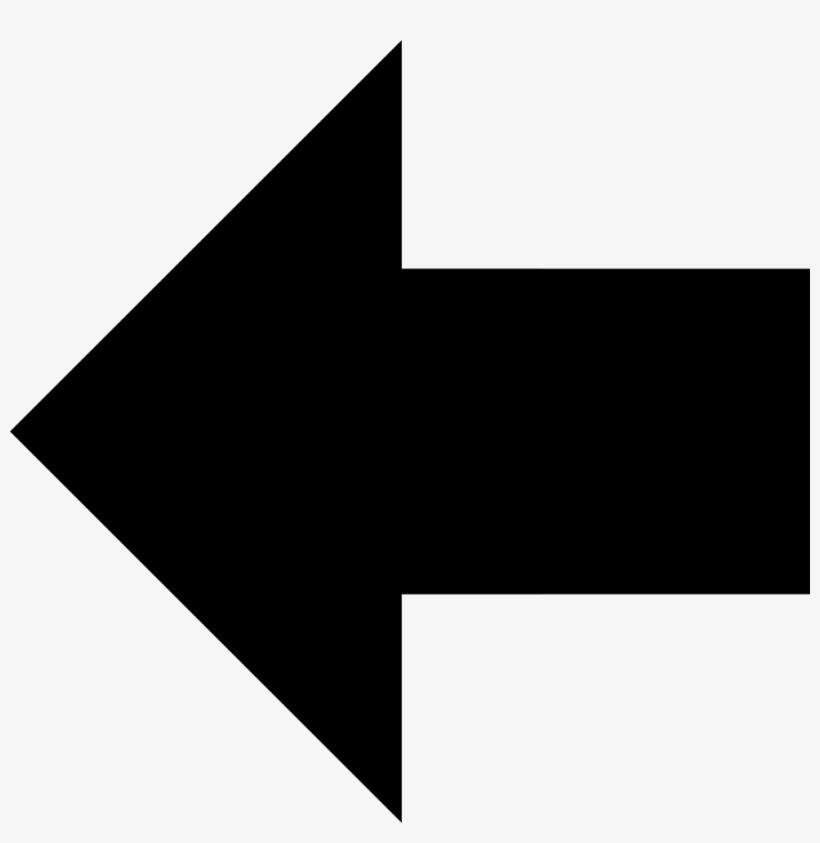 Left Back Arrow - Стрелка Назад Без Фона, transparent png download