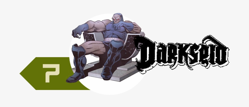 Evil, Would-be Universe Erasing Tyrant, Who Inexplicably - Dc Comics Badge - Darkseid, transparent png download