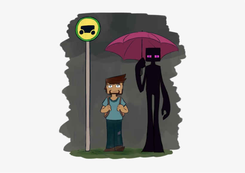 Also Herobrine Is A Good Character And I Love Everyones - Cartoon, transparent png download